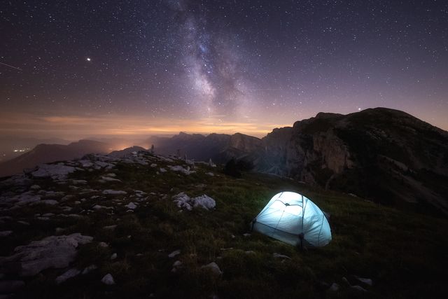 Bivouac sous les étoiles